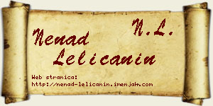 Nenad Lelićanin vizit kartica